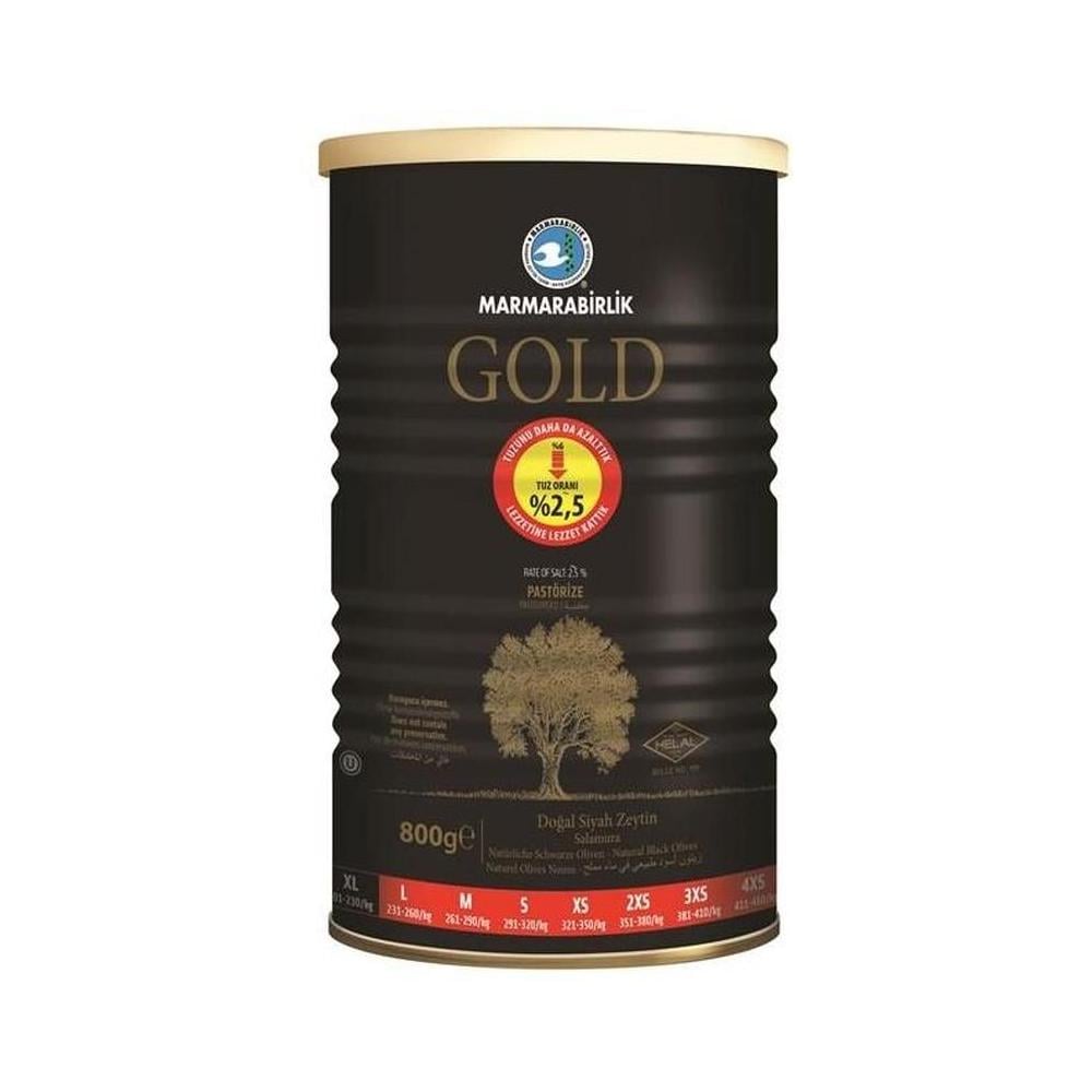 M.BIRLIK ZEYTIN GOLD % 2.5 TUZ 800 GR