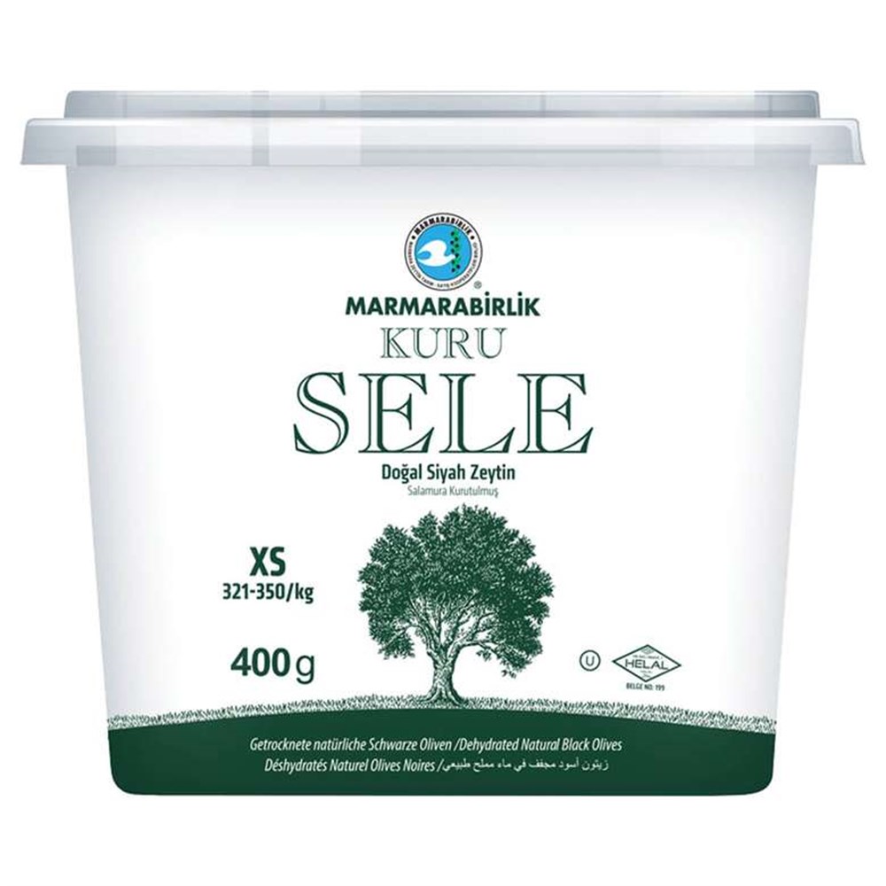 Marmara Birlik Zeytin Kuru Sele 400 Gr (xxxs)