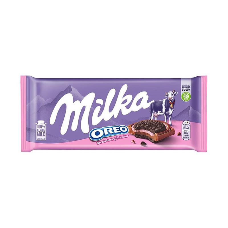 MILKA OREO STRAWBERRY 92 GR