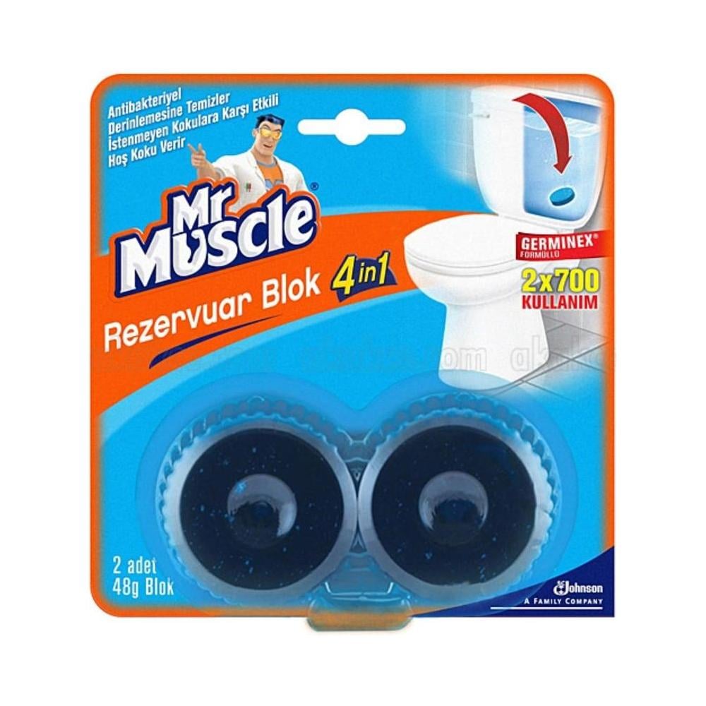 Mr Muscle Duck Rezervuar Blok Mavi 2'li
