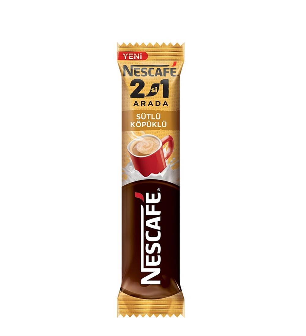 NESCAFE 2 IN 1 SUTLU KOPUKLU 10 GR