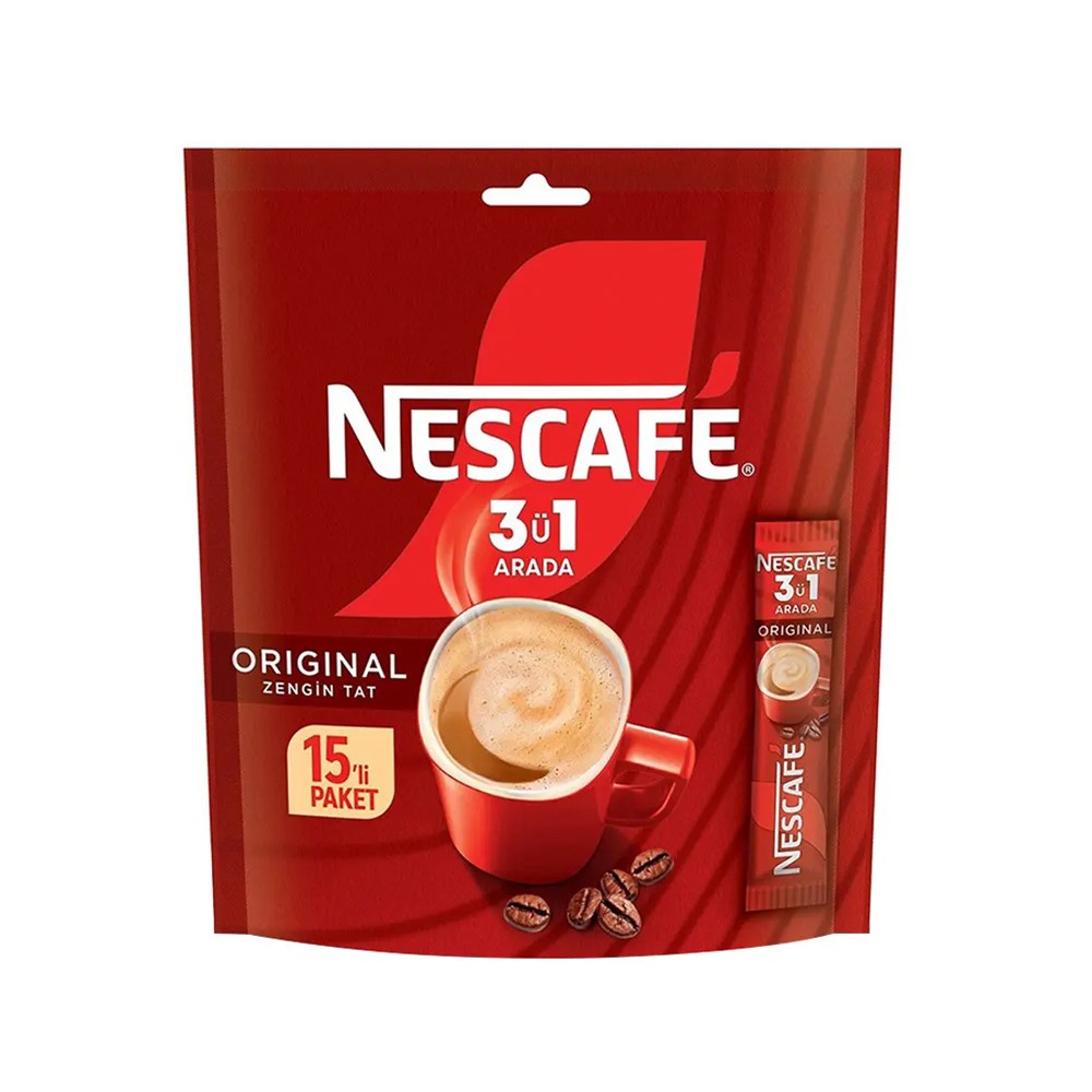 NESCAFE 3 IN 1 ARADA 17,5 GR 15 LI
