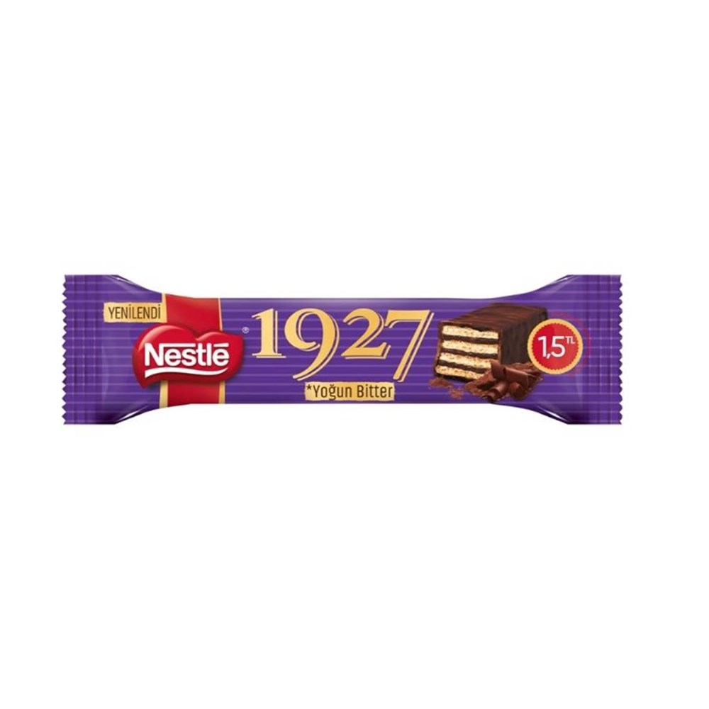 NESTLE 1927 GOFRET BITTER CIKOLATALI 28 GR