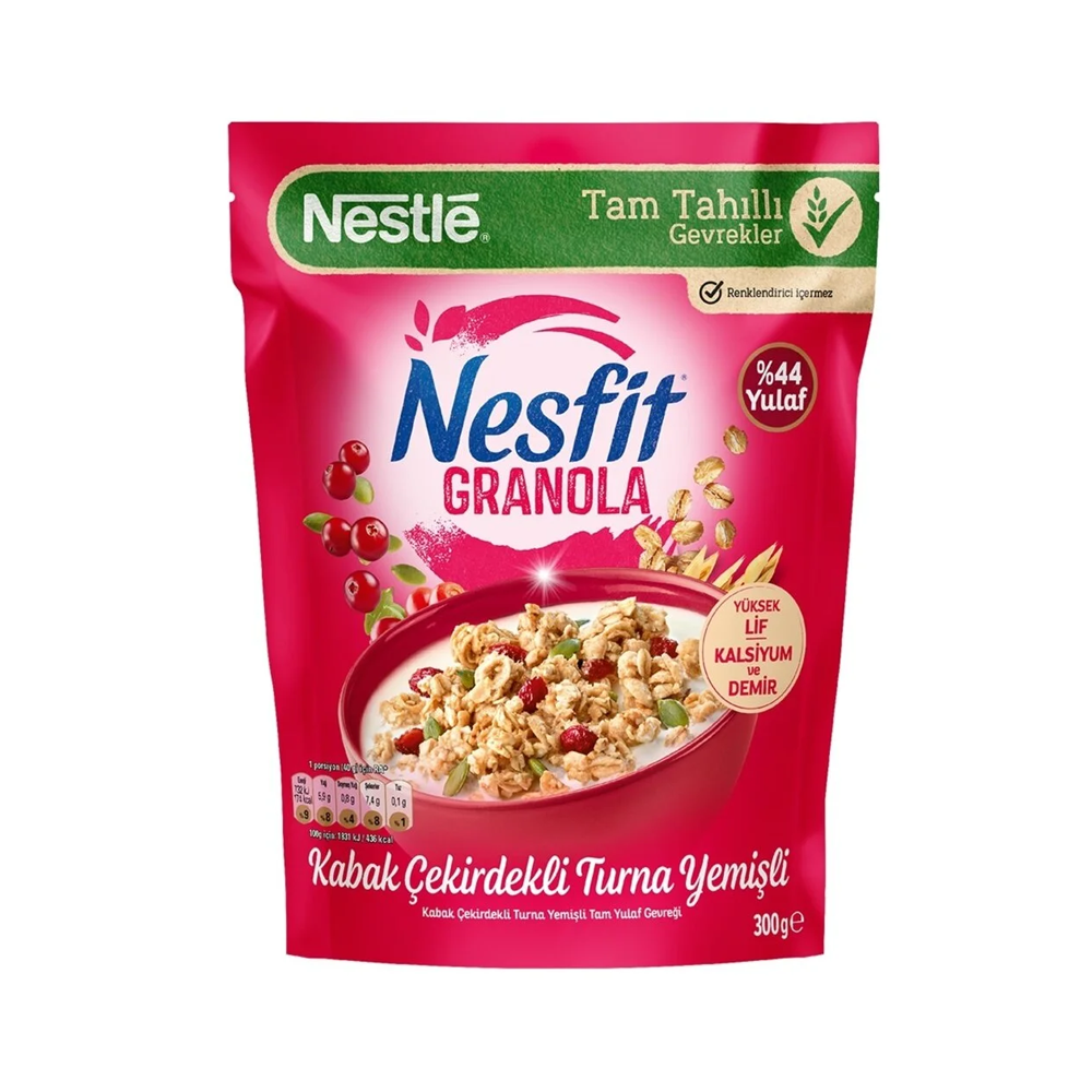 NESTLE NESFIT GRANOLA KABAK CEKIRDEKLI 300 GR