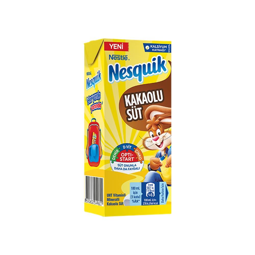 NESTLE NESQUIK SUT KAKAOLU 180 ML