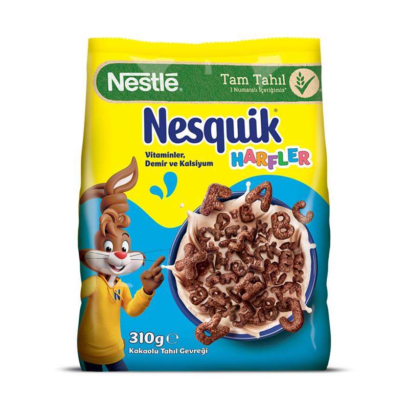 Nestle Nesquik Tahıl Gevreği Harfler 310 Gr