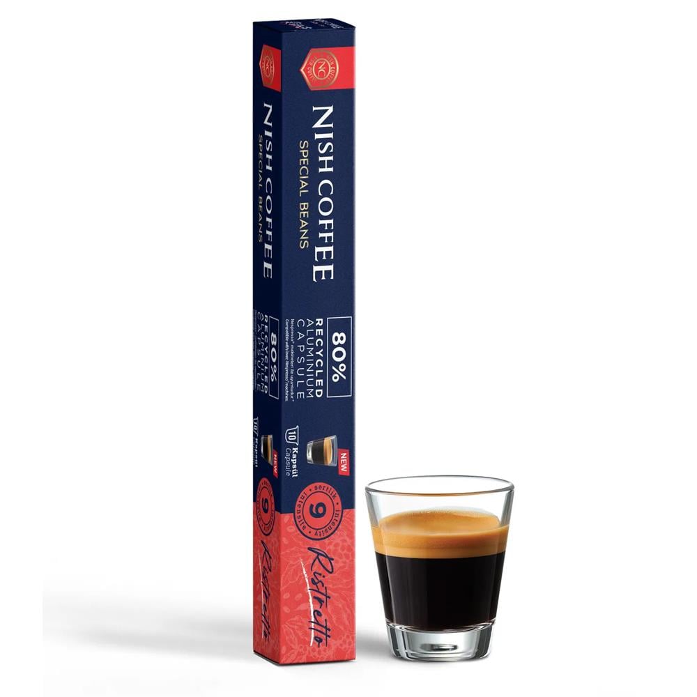 NISH KAPSUL KAHVE RISTRETTO NO:10 55 GR