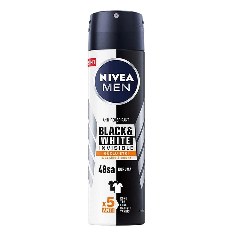 NIVEA DEO FOR MEN BLACK&WHITE INVISIBLE 150 ML