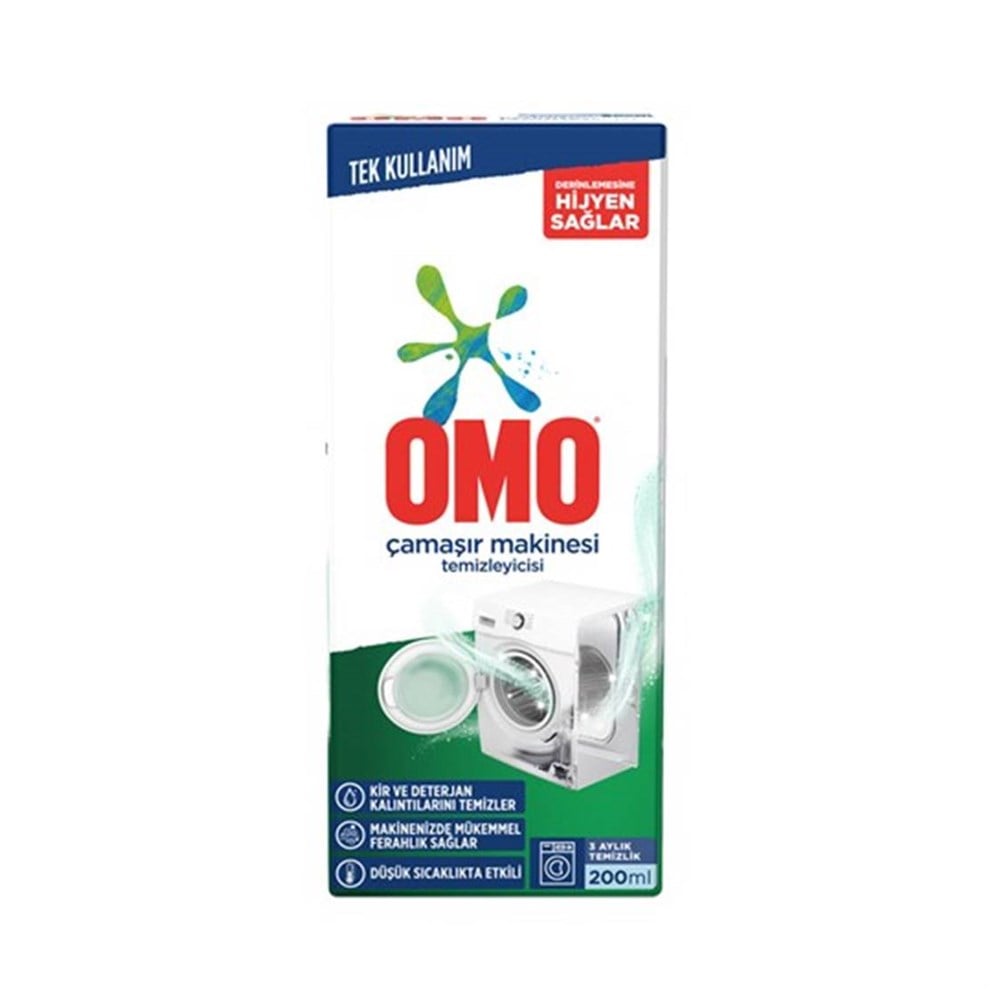 OMO MAKINE TEMIZLEYICISI 200 ML