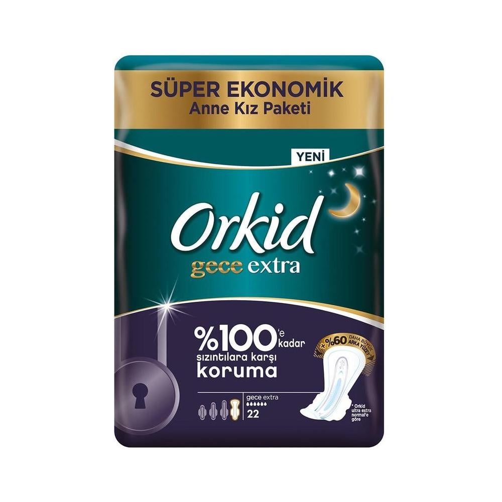 Orkid Ultra Extra Dörtlü Gece 20'li