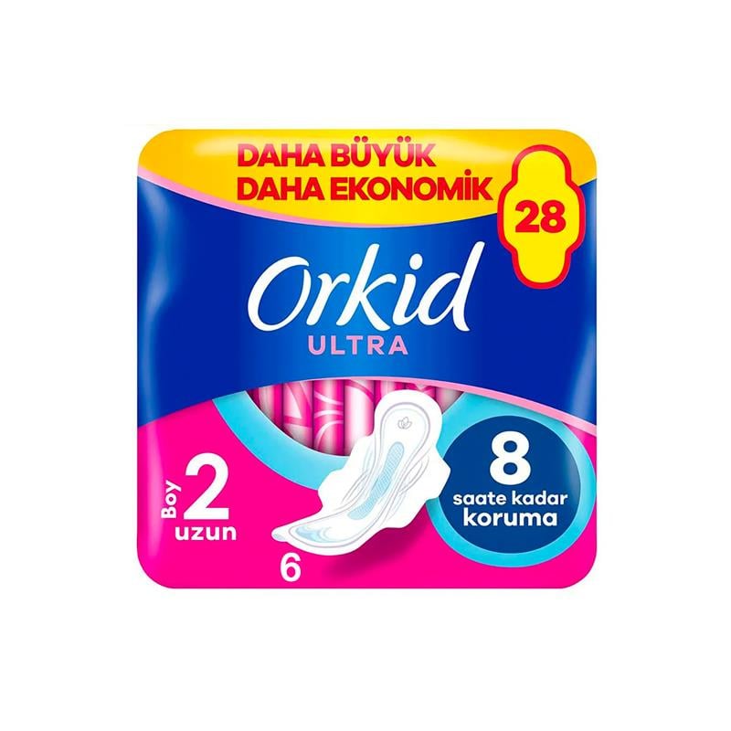 ORKID ULTRA KANATLI IKI BOY GUNDUZ UZUN 28 LI