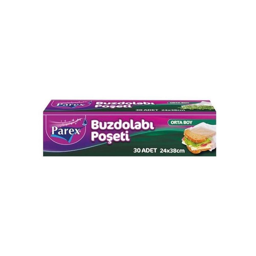 Parex Buzdolabı Poşeti Orta Boy 24*38