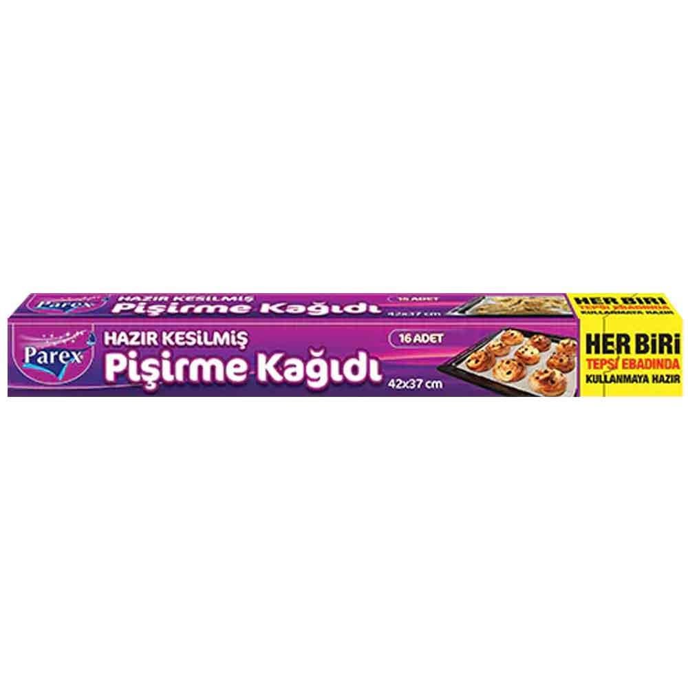Parex Pişirme Kağıdı Hazır Kesim 16'lı