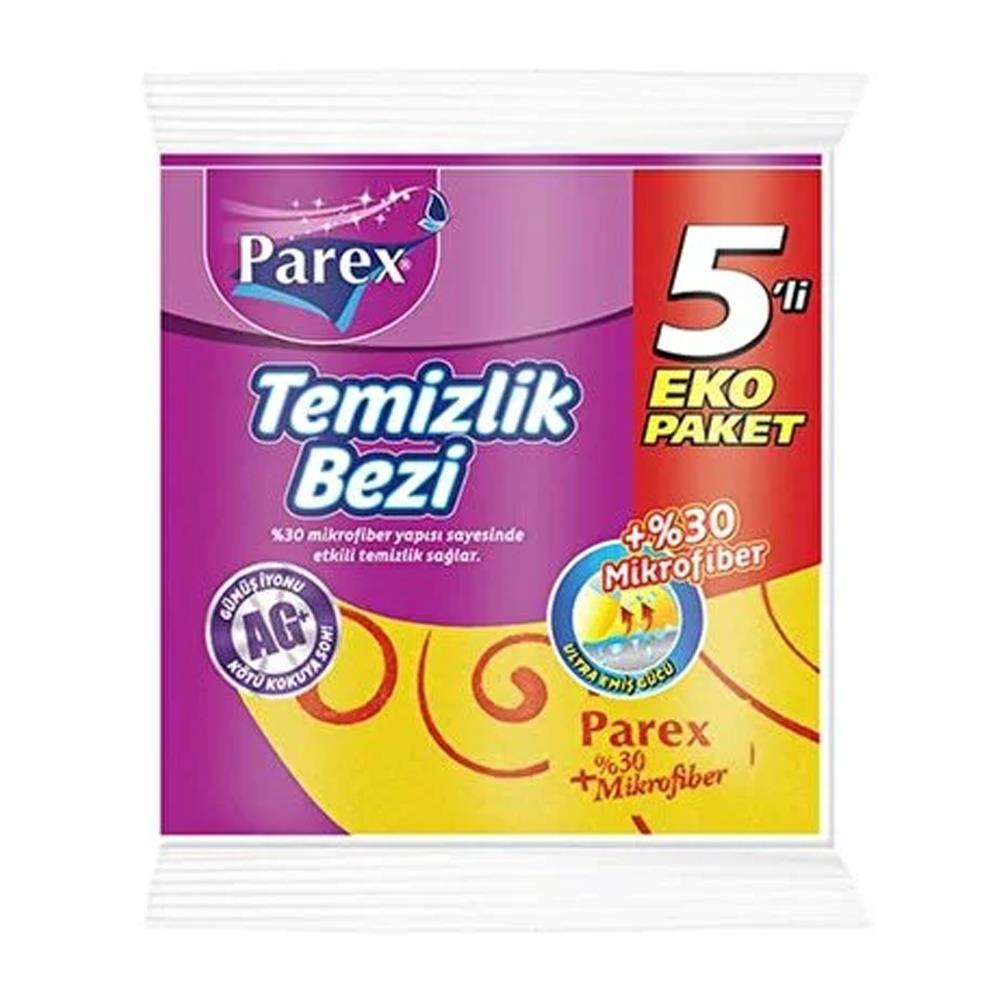 PAREX  TEMIZLIK BEZI MIKROFIBER EKO 5 LI