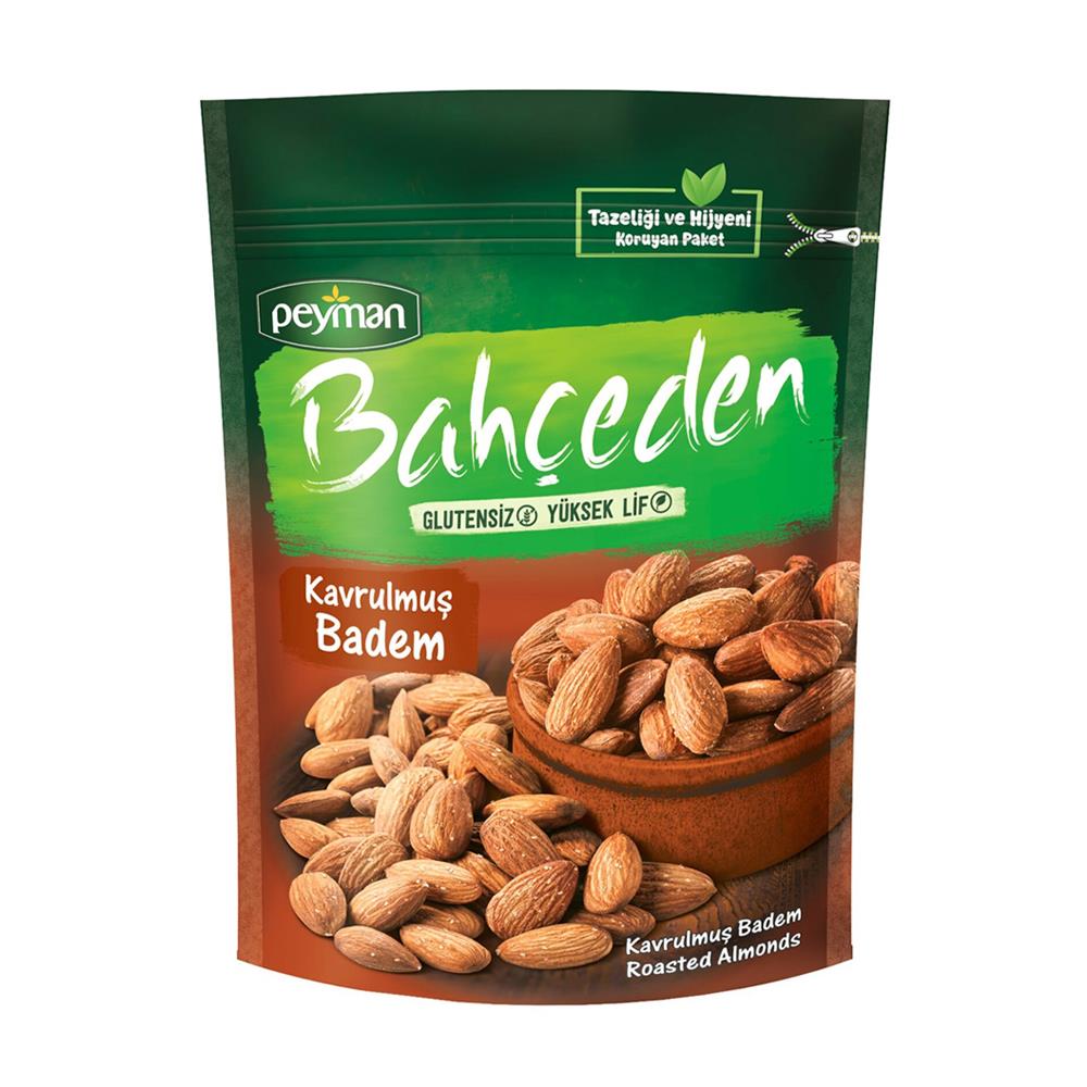 PEYMAN BAHCEDEN KAVRULMUS BADEM 140 GR