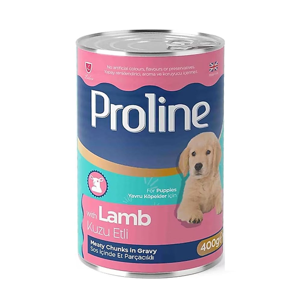 PROLINE KOPEK KUZU ETLI 400 GR