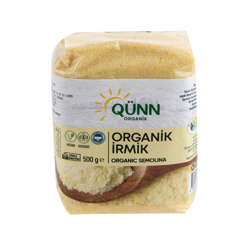 QUNN ORGANIK IRMIK 500 GR