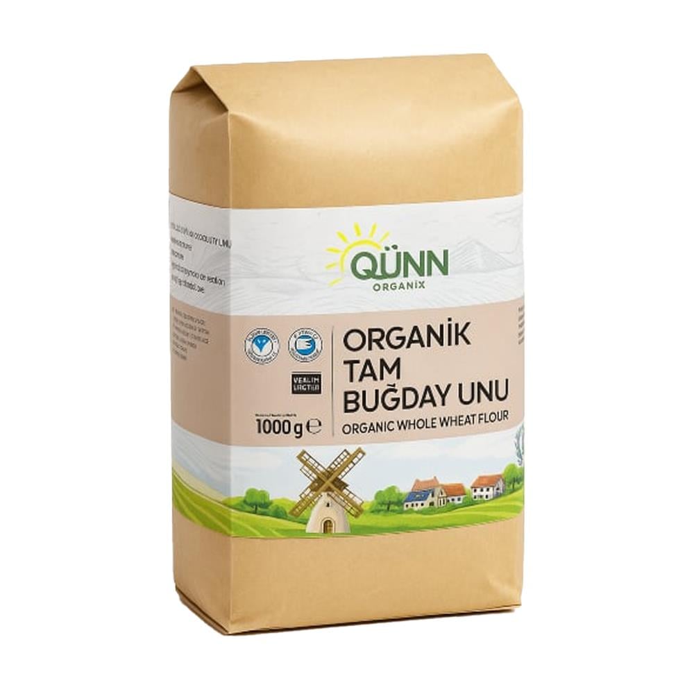 QUNN ORGANIK UN TAM BUGDAY 1000 GR