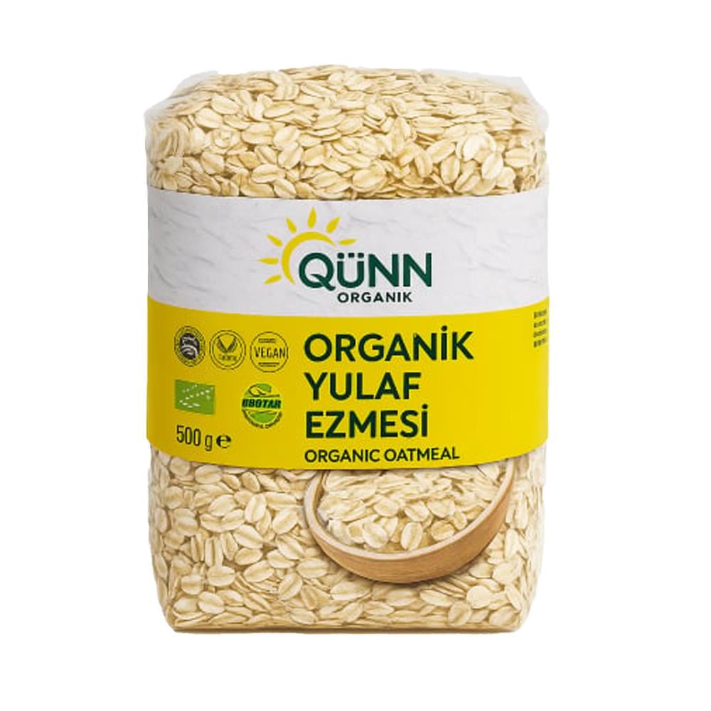 QUNN ORGANIK YULAF EZMESI 500 GR