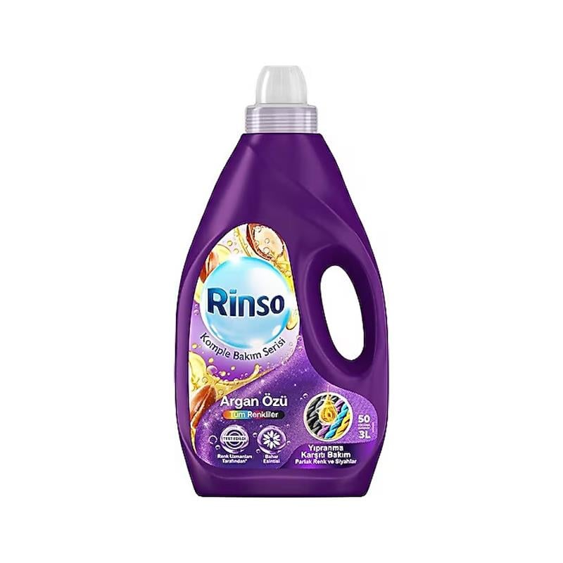 RINSO SIVI ARGAN OZLU RENKLILER 3000 ML