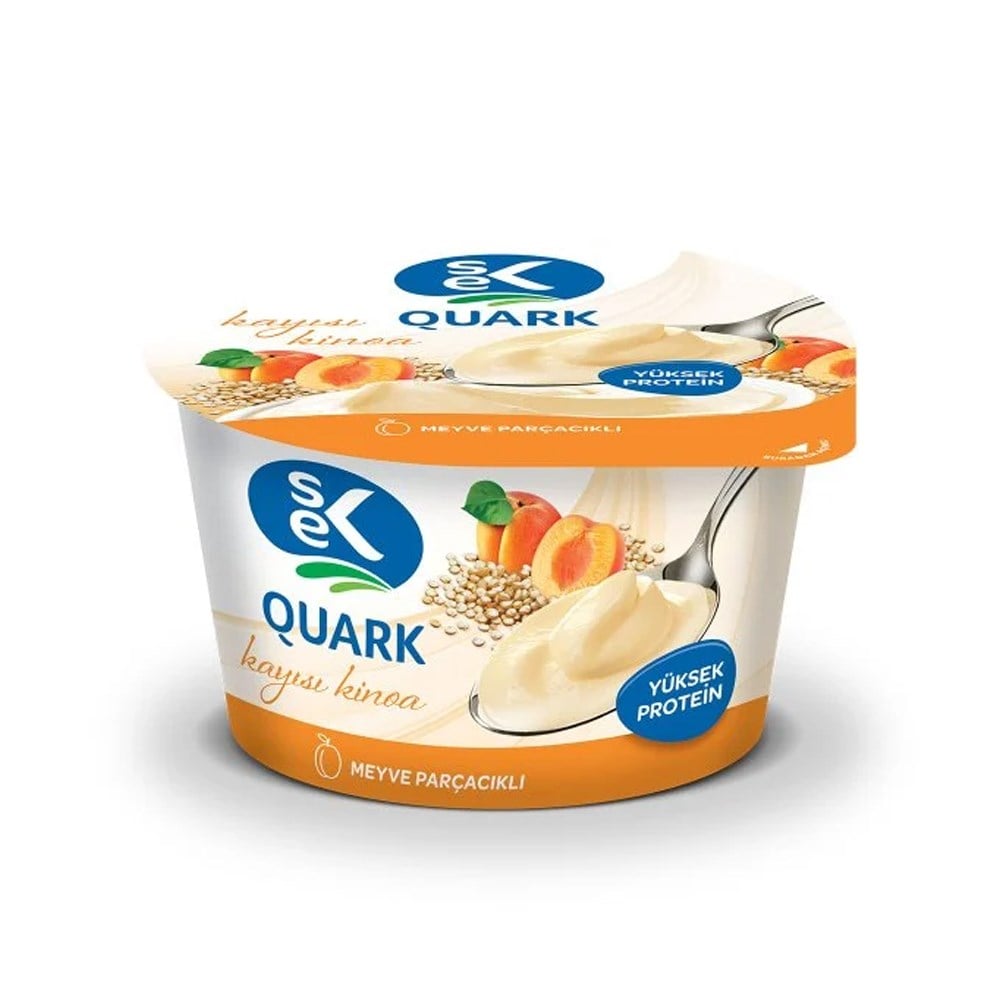 SEK QUARK MEYVELI YOGURT KAYISI&KINOA 140 GR