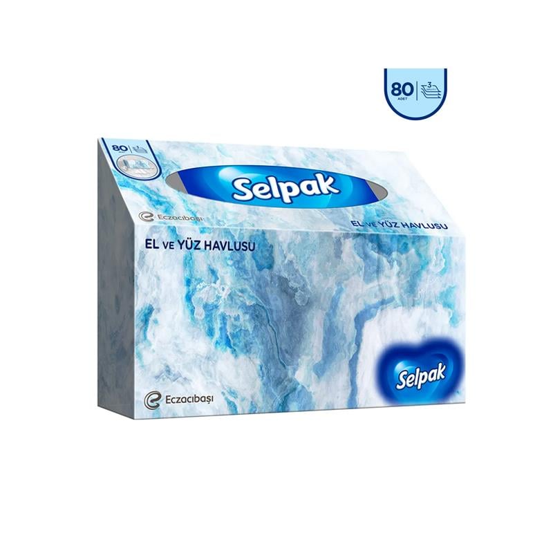 SELPAK EL YUZ HAVLUSU 80 YAPRAK