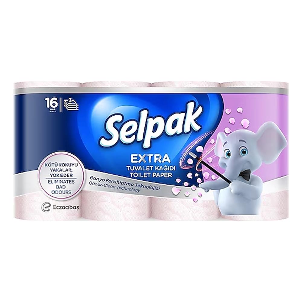SELPAK TUVALET KAGIDI EXTRA 16 LI