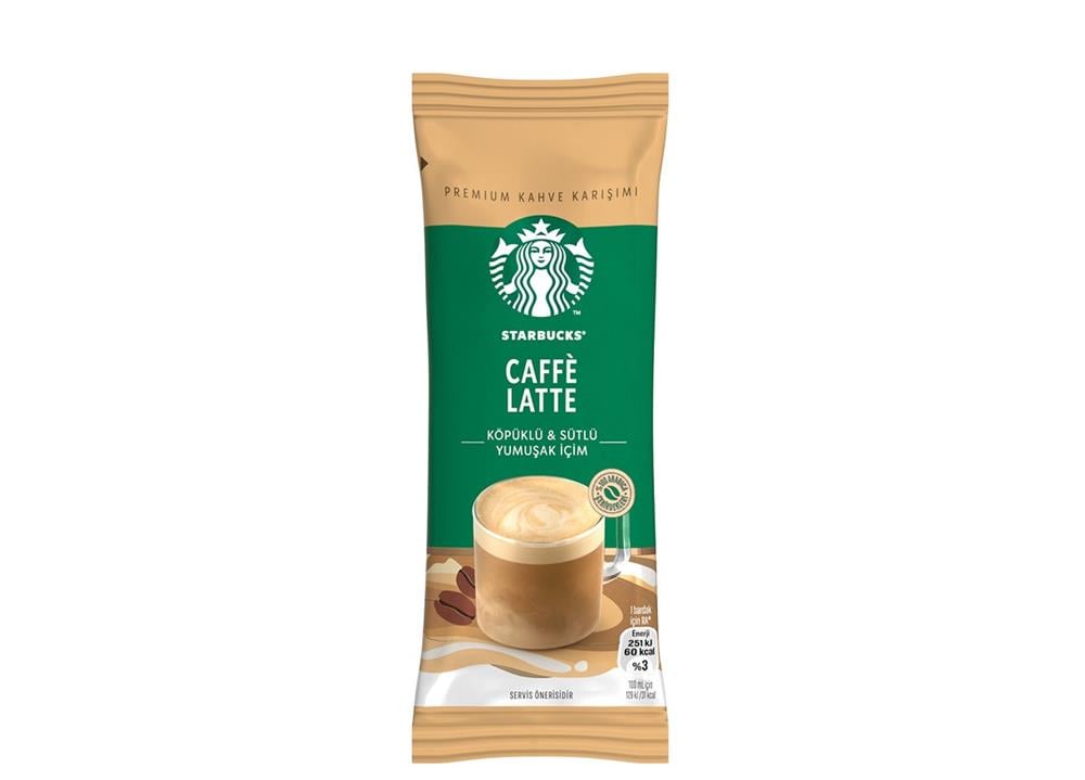 STARBUCKS CAFFE LATTE 14 GR