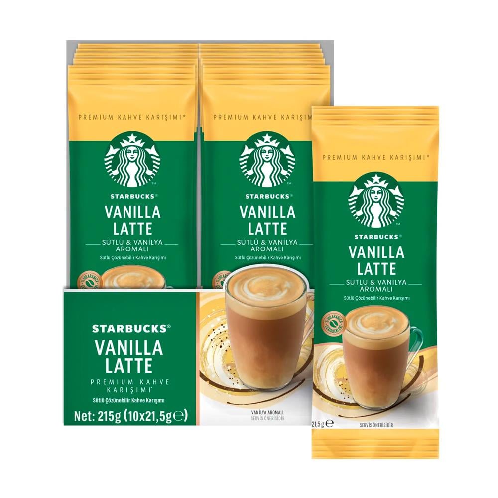 STARBUCKS CAFFE VANILLA LATTE 250 GR