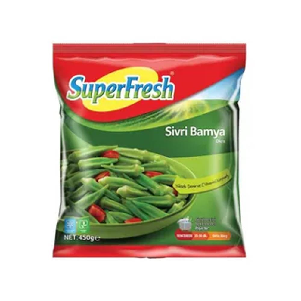SUPERFRESH BAMYA SIVRI 450 GR