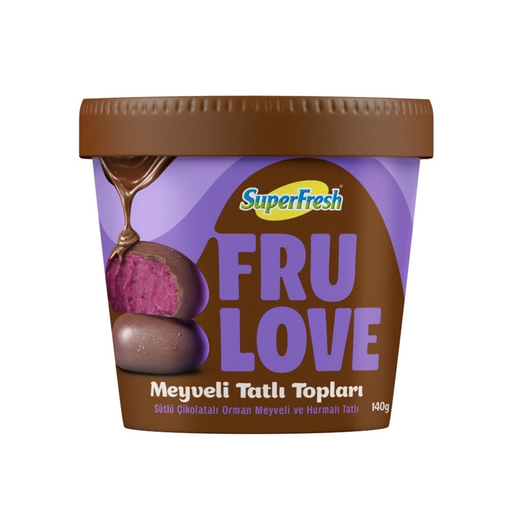 SUPERFRESH FRULOVE ORMAN MEY.TATLI TOP.140 GR