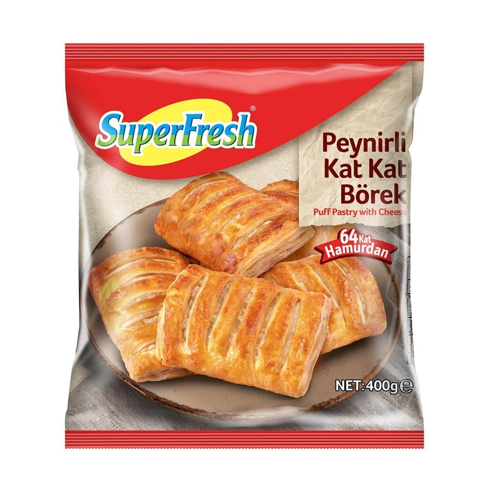 SUPERFRESH KAT KAT BOREK PEYNIRLI 400 GR