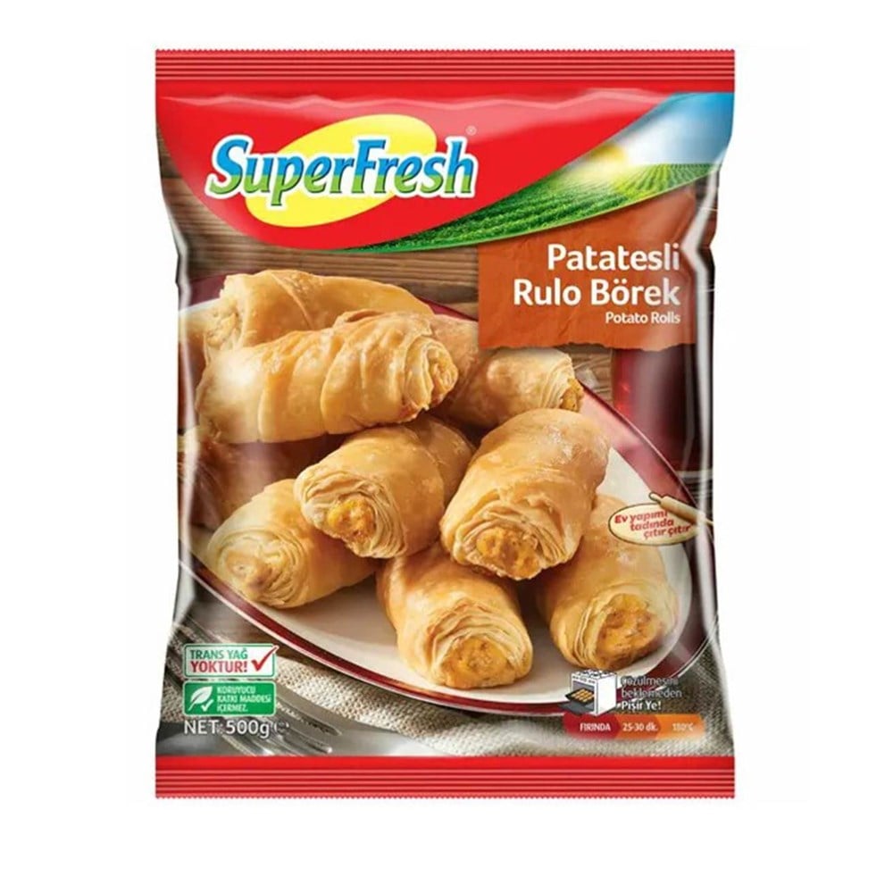 Superfresh Mini Börek Patatesli 500 Gr
