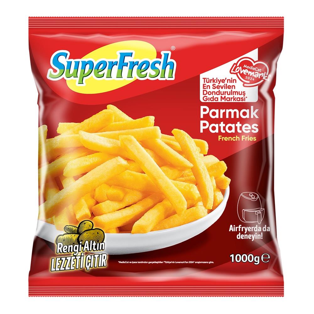SUPERFRESH PATATES PARMAK 800 GR