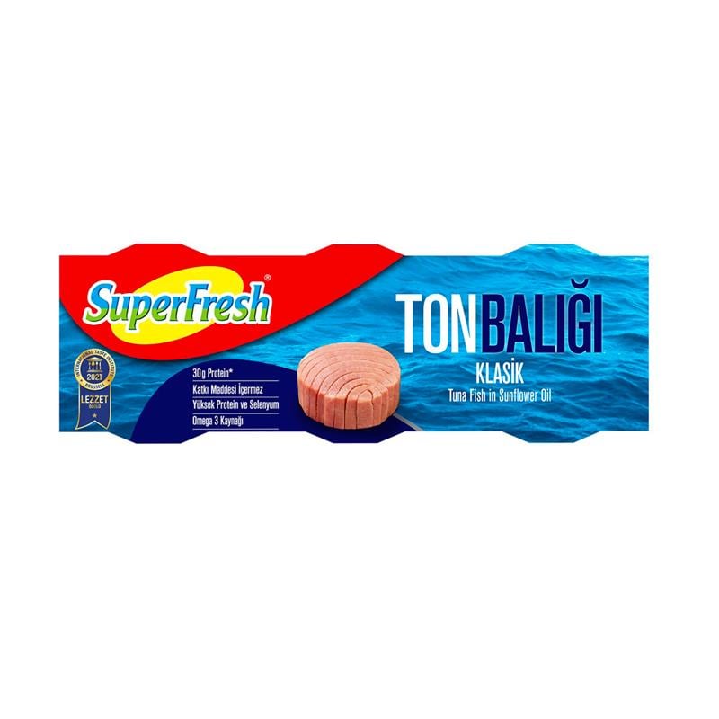 SUPERFRESH TON BALIGI KLASIK 3x75 GR