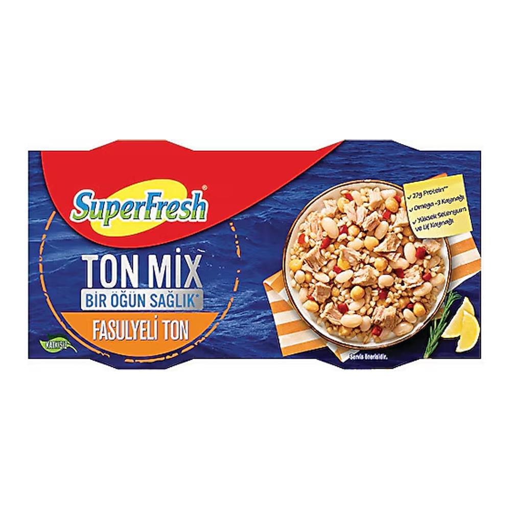 SUPERFRESH TON FASULYELI 2X150 ML