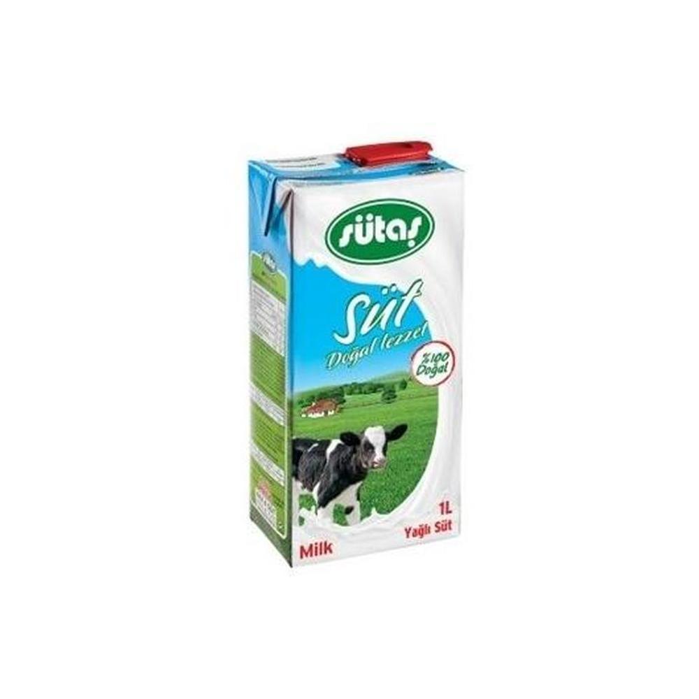 SUTAS SUT UHT YAGLI 1 LT