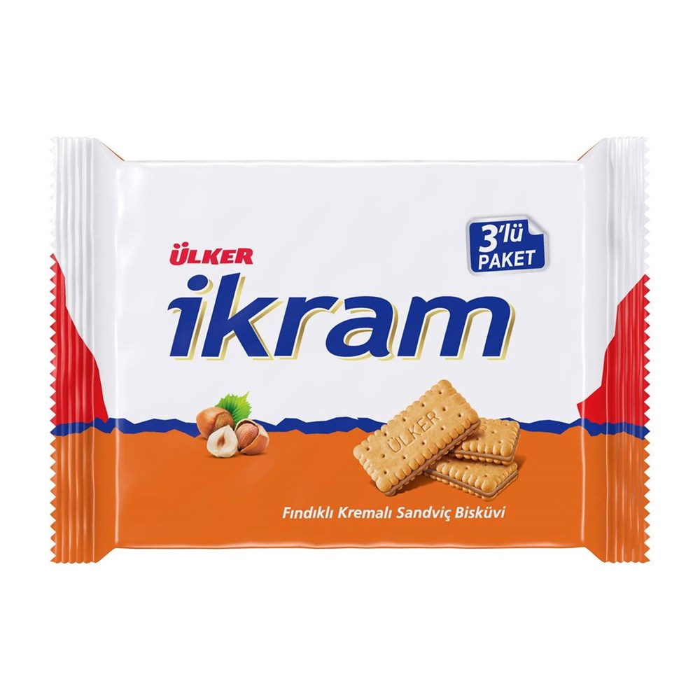 ULKER (1077-2) IKRAM FINDIK KREMALI 252 GR