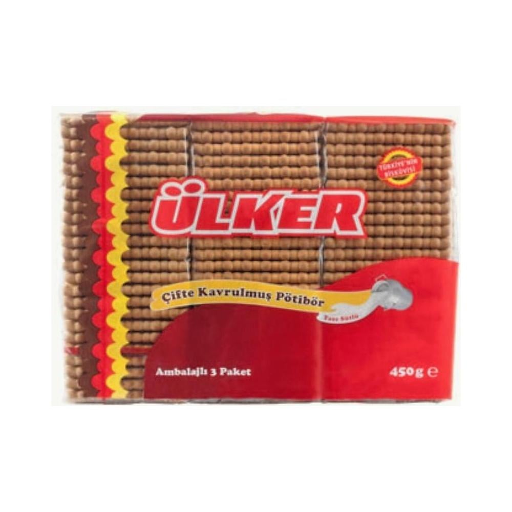 ULKER (117-1) PETIBOR CIFTE KAVRULMUS 450 GR