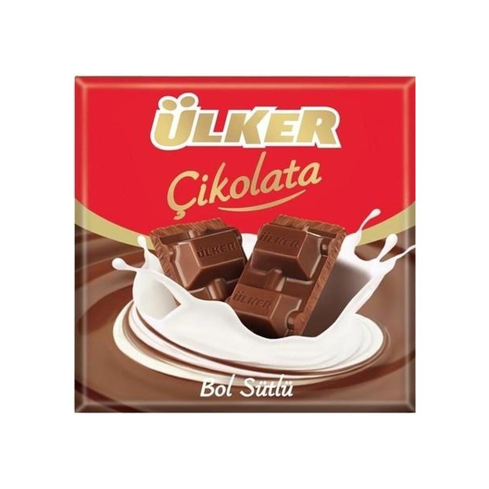 ULKER (1429-5) CIKOLATA SUTLU KARE 60 GR