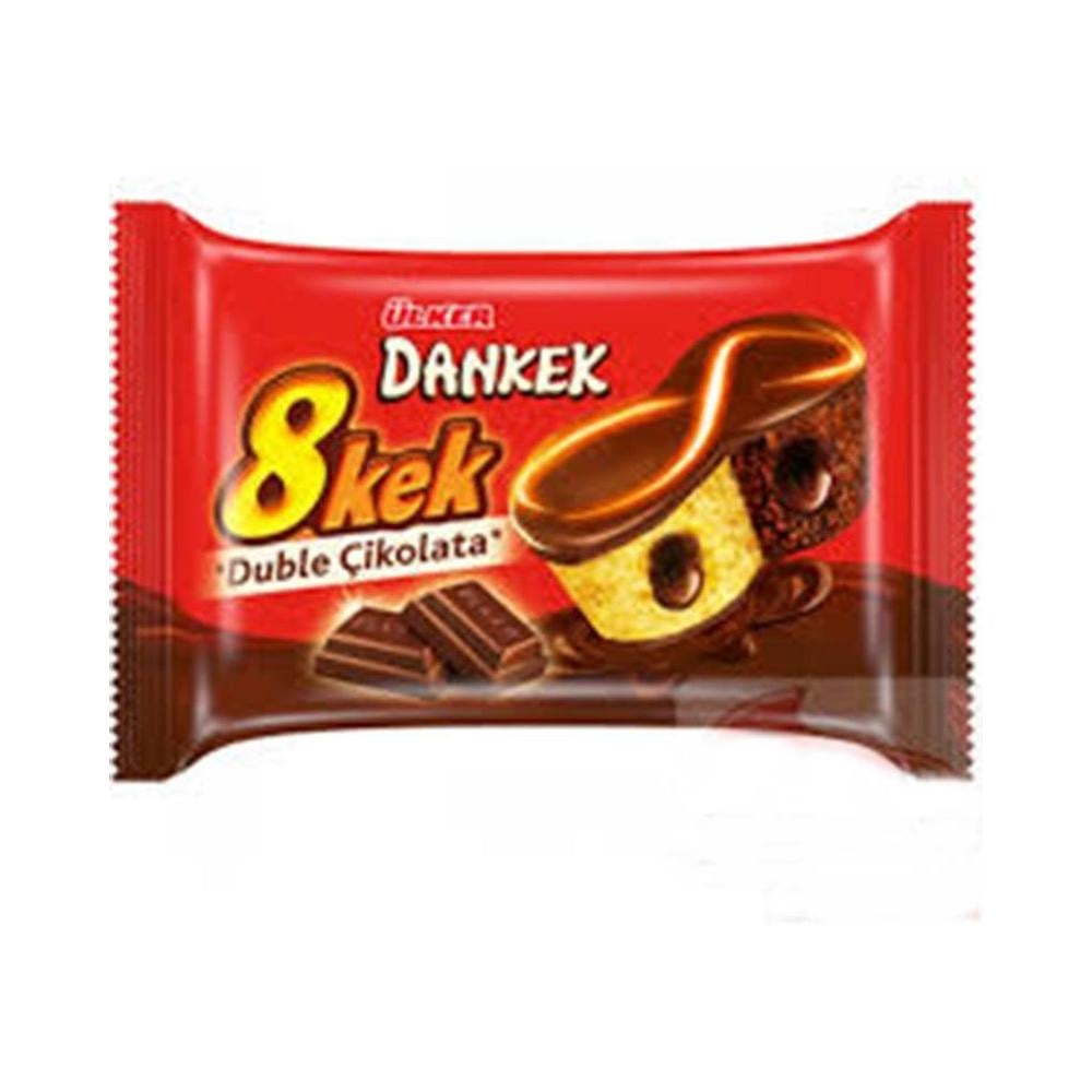 ULKER (656-6) DANKEK 8 KEK DUBLE CIKOLATA 55 GR