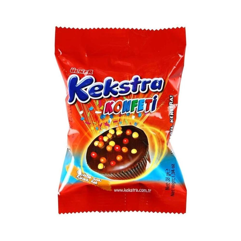 ULKER (774-01) KEKSTRA KONFETI KAKAOLU 38 GR