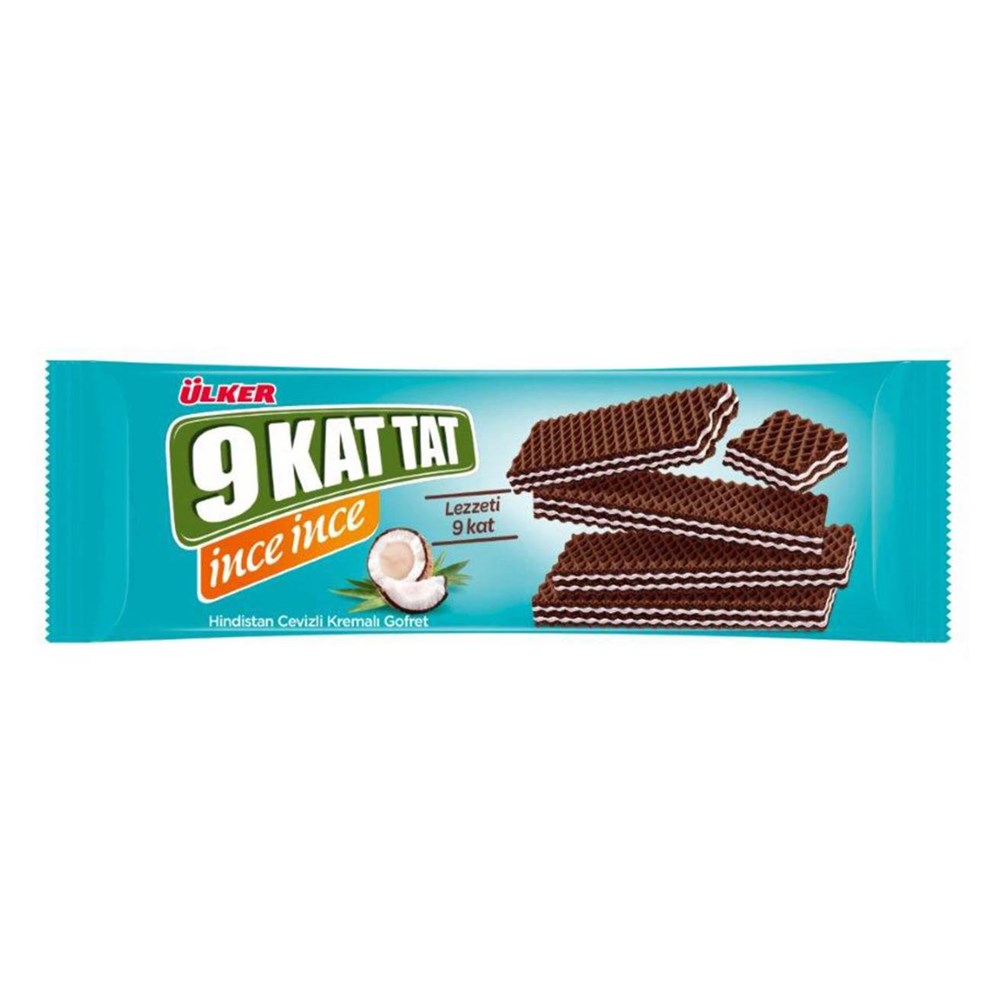 Ülker 9 Kat Tat İnce İnce Hindistan Cevizli 114 Gr