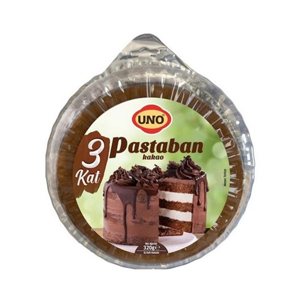 UNO PASTA ALTI KEK KAKAOLU 3 KAT 320 GR