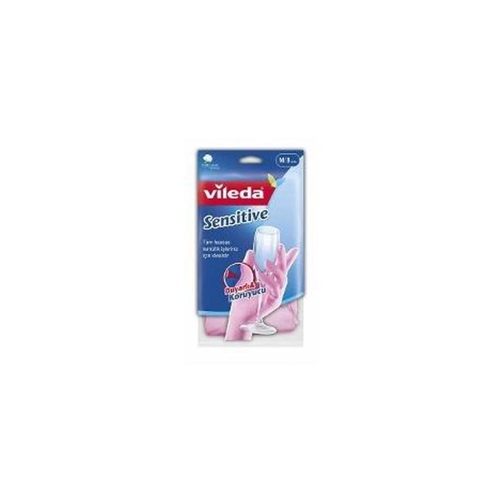 Vileda Sensitive Eldiven Orta 8