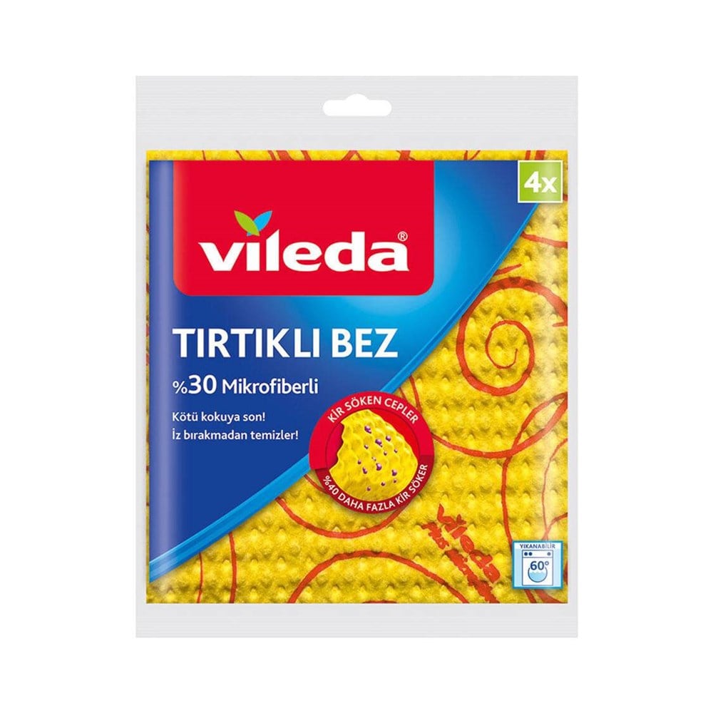 VILEDA TEMIZLIK BEZI 4 LU