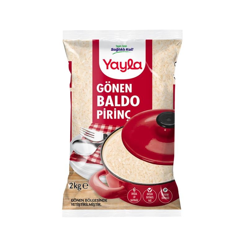 Yayla Pirinç Gönen Baldo 2 Kg