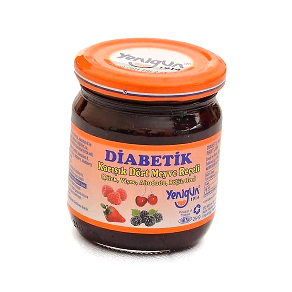 YENIGUN  RECEL DIYABETIK KARISIK MEYVELI 250 GR