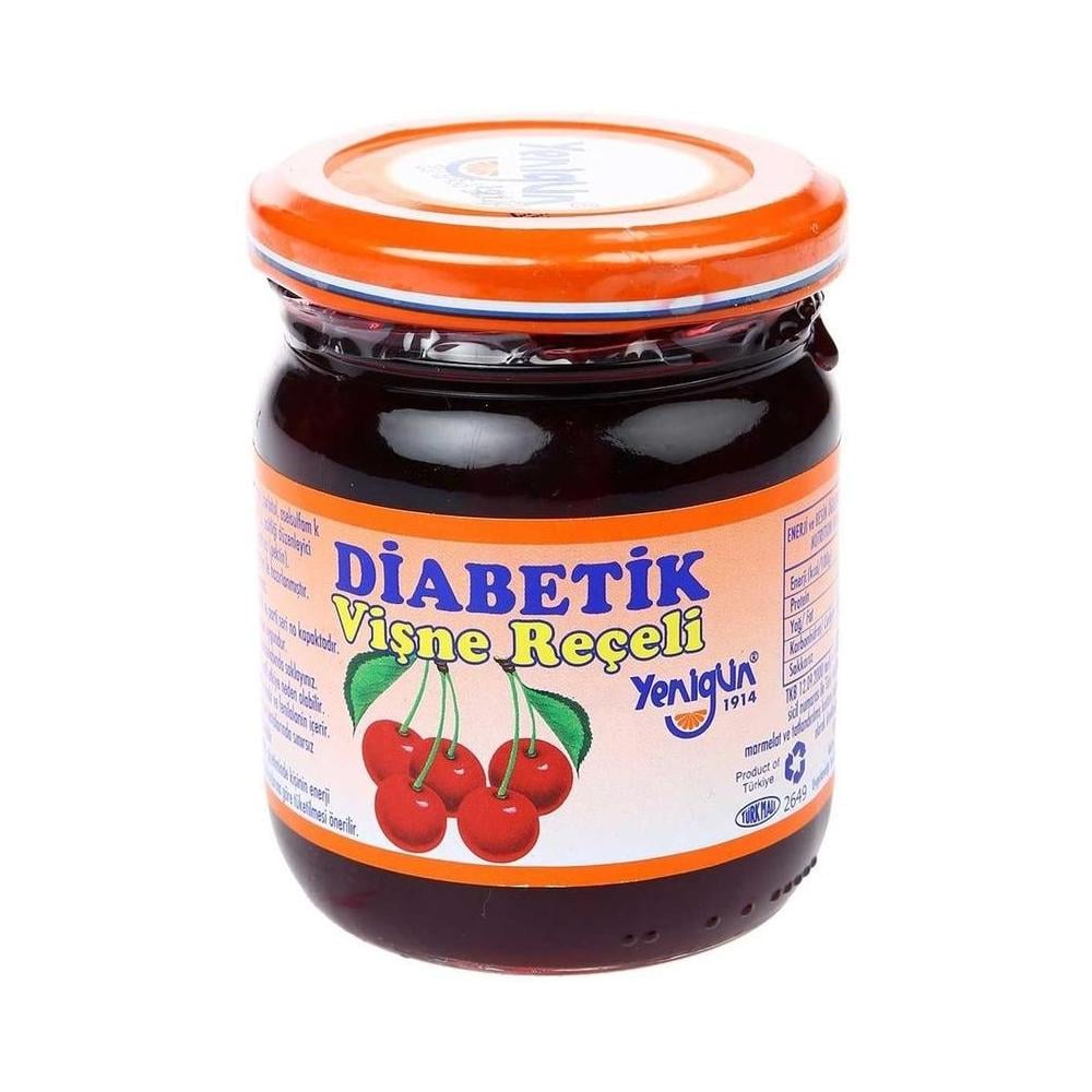 YENIGUN  RECEL DIYABETIK VISNE 250 GR