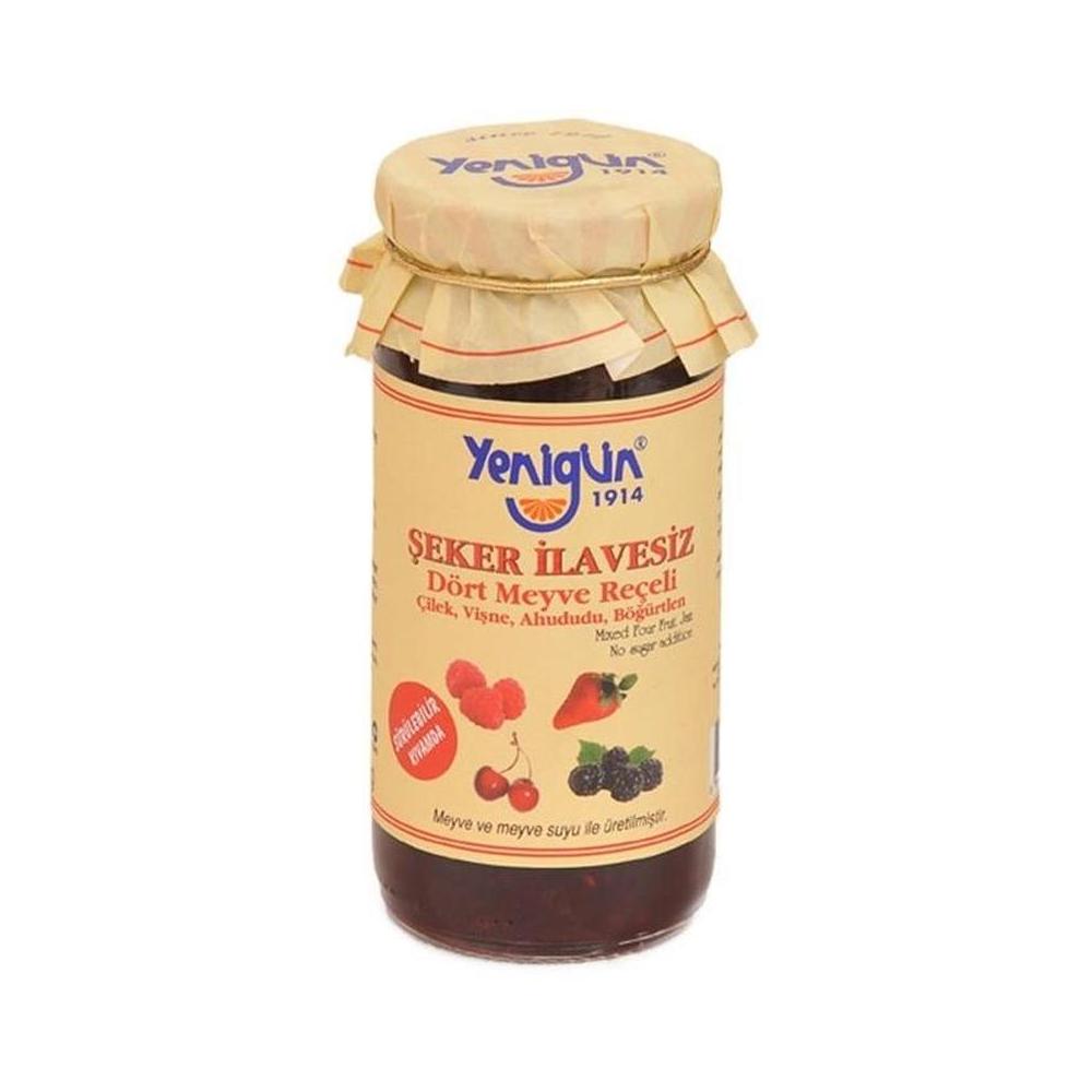 YENIGUN  RECEL SEKERSIZ KARISIK MEYVE 290 GR